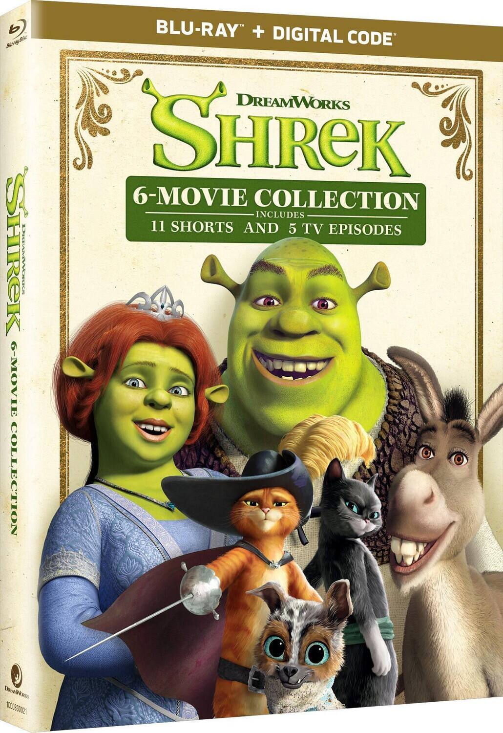 Alt View 1. Shrek 6-Movie Collection (Box Set) [Blu-ray].
