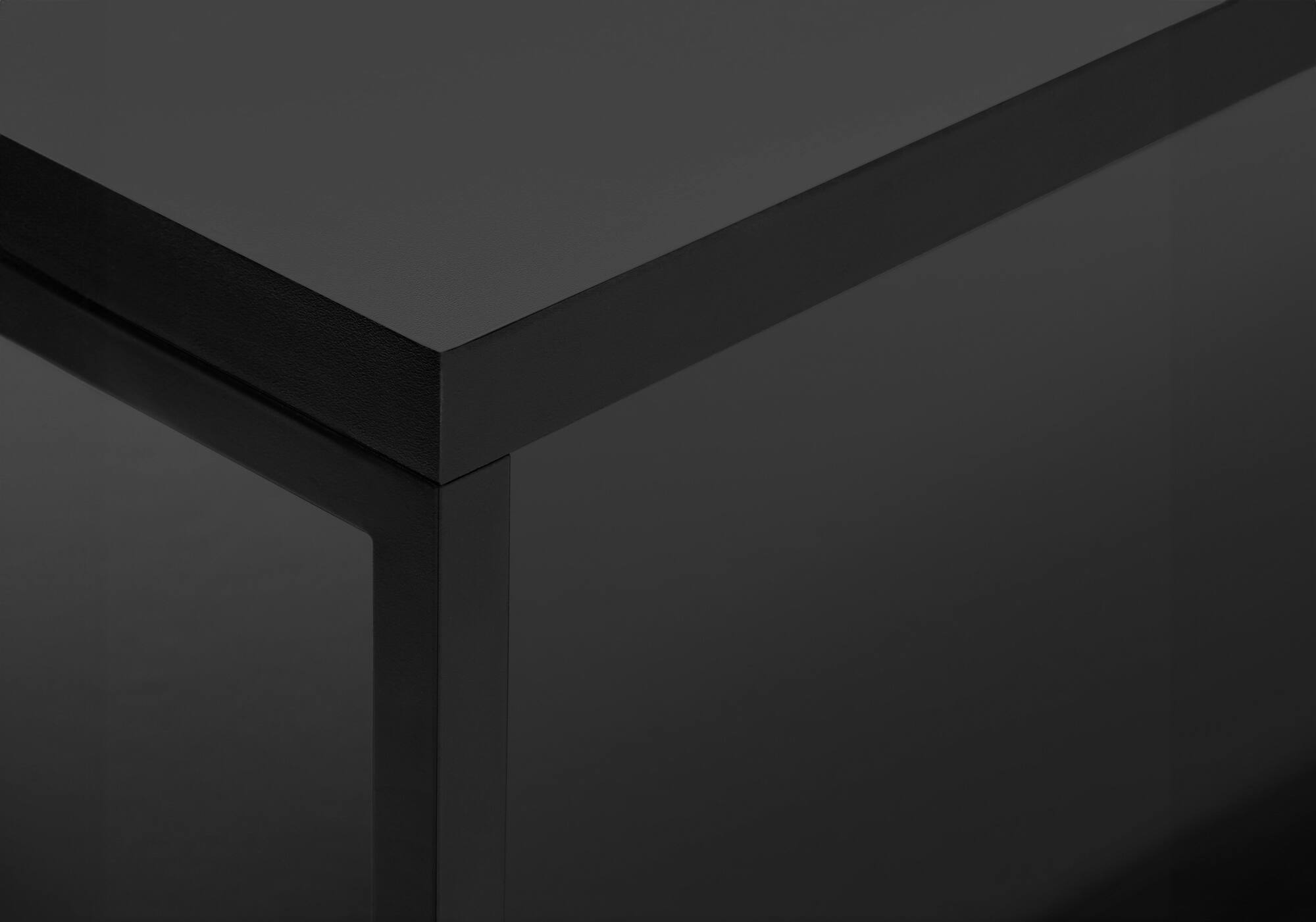 Alt View 6. Spaco - Spaco TV Stand for TVs Up to 55 Inch, 48” Modern Media Console with Metal Frame, 2 Storage Drawers, Compact Design - Wood.