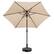 Back. Ainfox - Ainfox 9ft Patio Umbrella With Round umbrella base - Khaki.