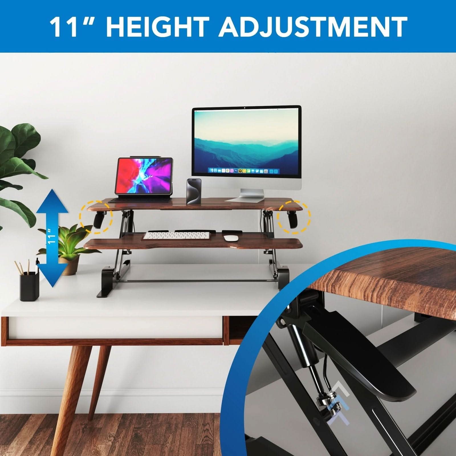 11" HEIGHT ADJUSTMENT