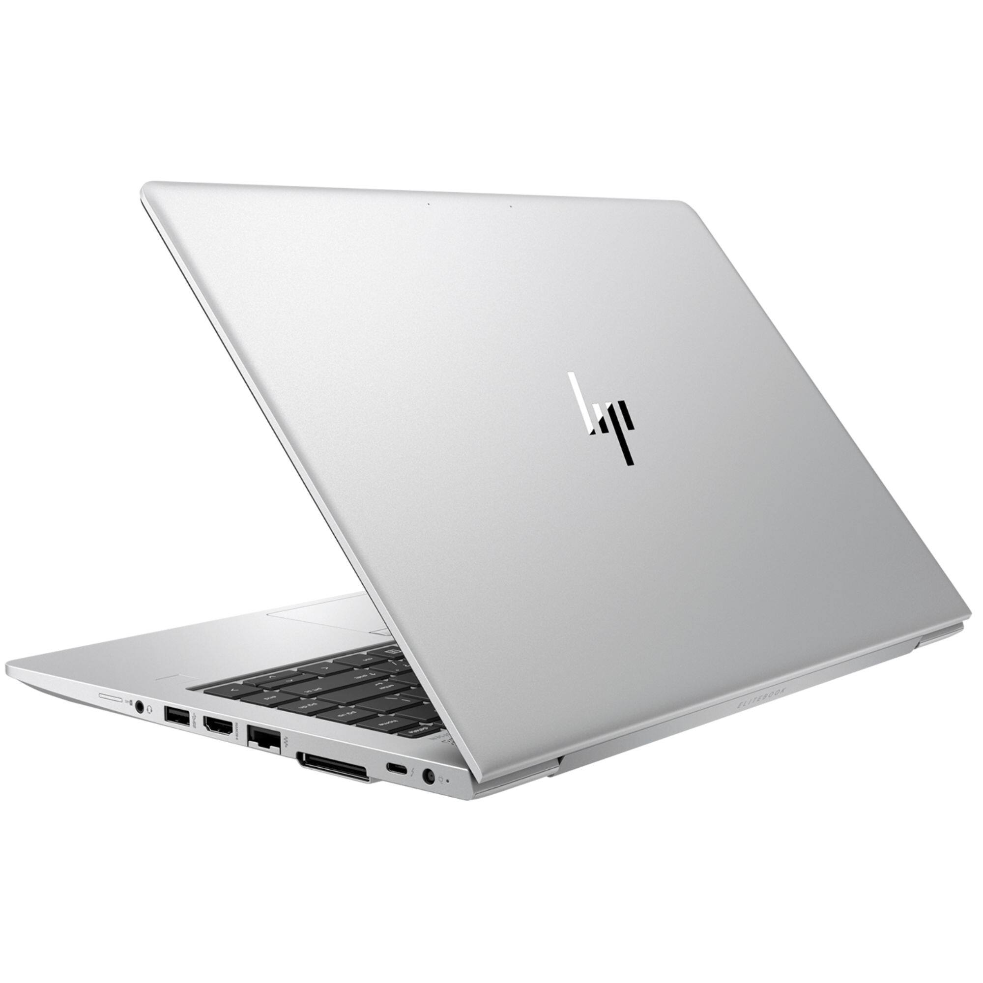 Alt View 3. HP - EliteBook 840 G6 14" FHD Intel Core i5-8365U 1.6 GHz 16 GB DDR4 256 GB SSD Intel UHD Graphics 620 Windows 11 Pro Laptop - Silver.