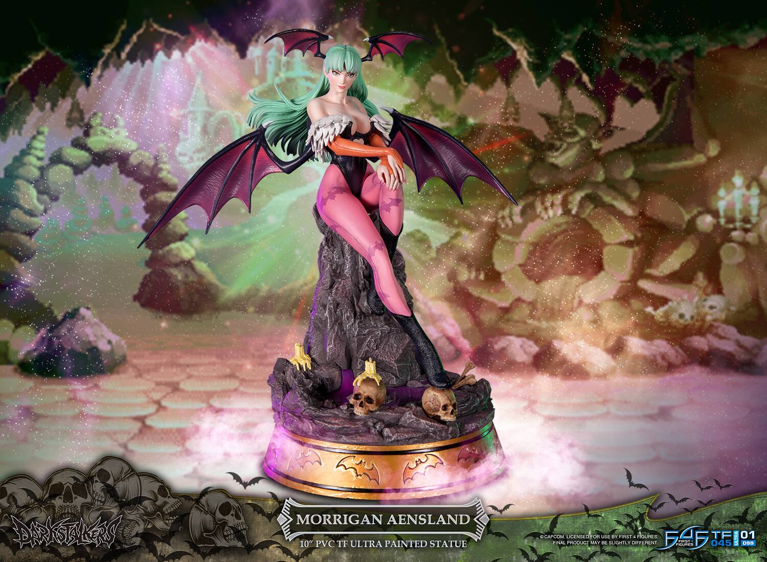 First 4 Figures Darkstalkers – Morrigan Aensland Gray DKMOVST - Best Buy