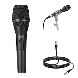 Neewer - DM01 Cardioid Dynamic Mic, for Podcast/Singing/Streaming, XLR Cable