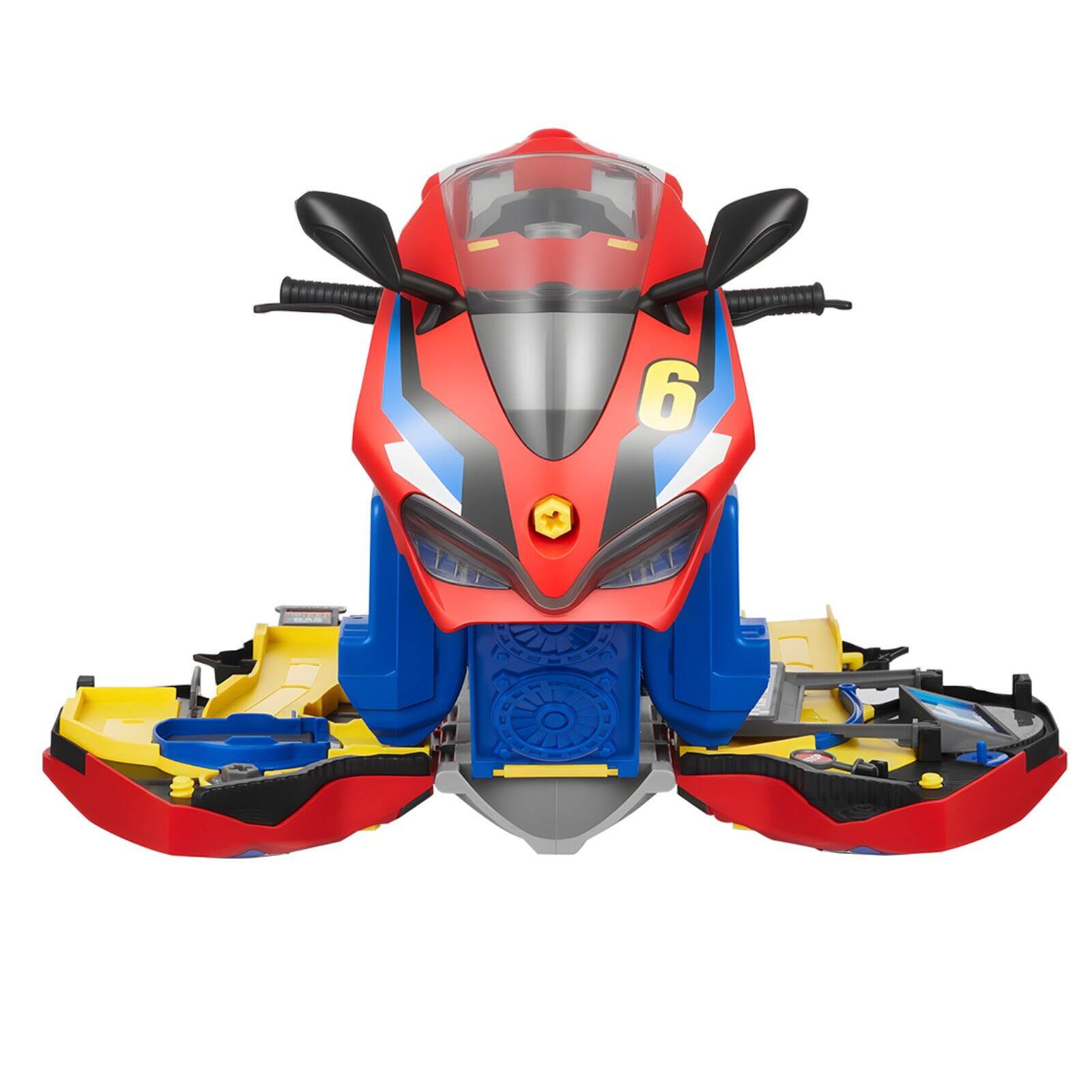 Alt View 10. Glintex - Motorcycle Engine Toy for Kids, 25PCS Mechanic Repair Playset with Lights, Sounds, Removable Parts & Racing Simulation.