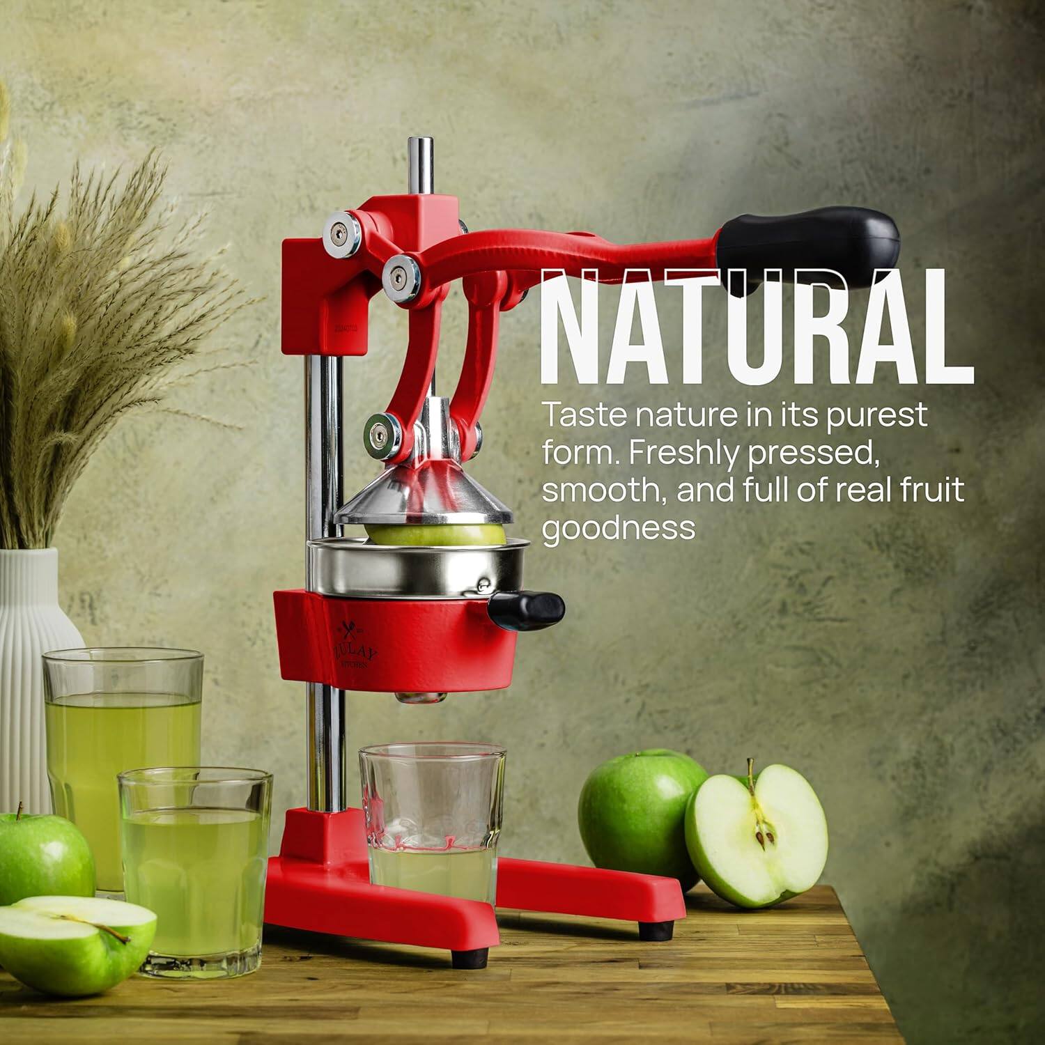 NATURAL  
Taste nature in its purest form. Freshly pressed, smooth, and full of real fruit goodness