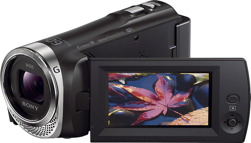  Sony - HDR-CX330 HD Flash Memory Camcorder - Black