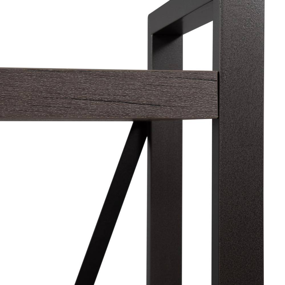 Angle. Liberty Furniture Industries - Tanners Creek Tall Pier Unit in Graystone - Gray.