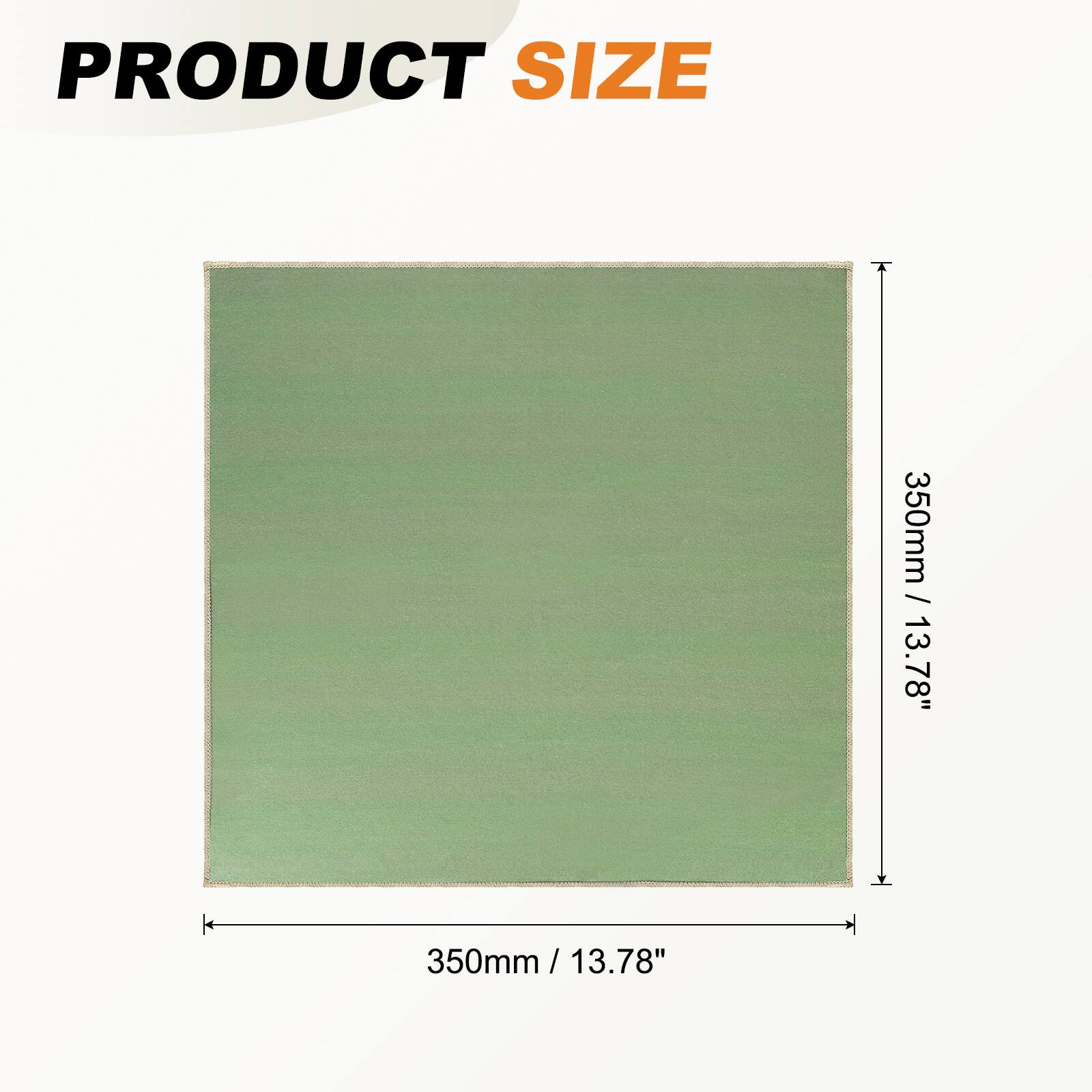 PRODUCT SIZE  
350mm / 13.78"