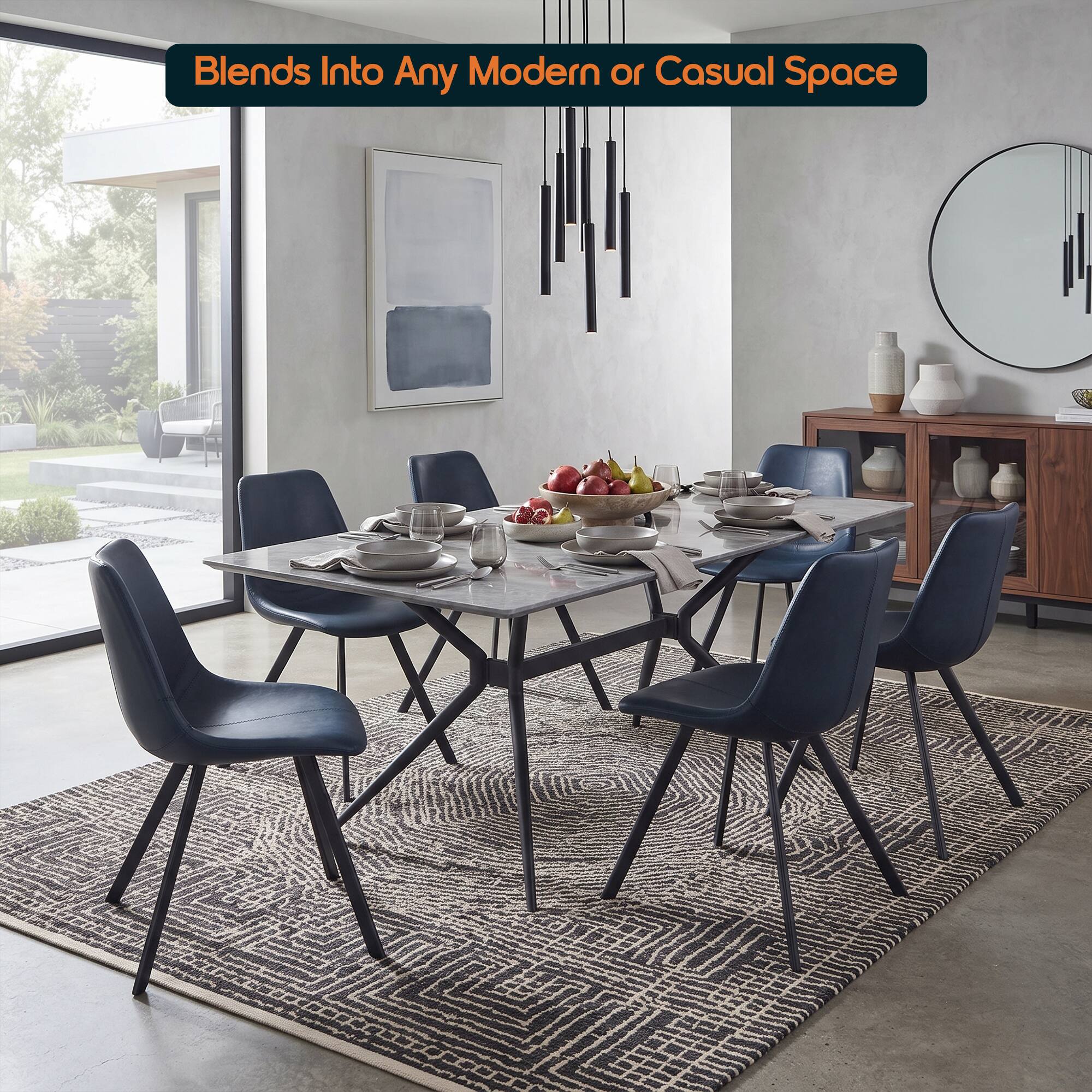 Blends Into Any Modern or Casual Space