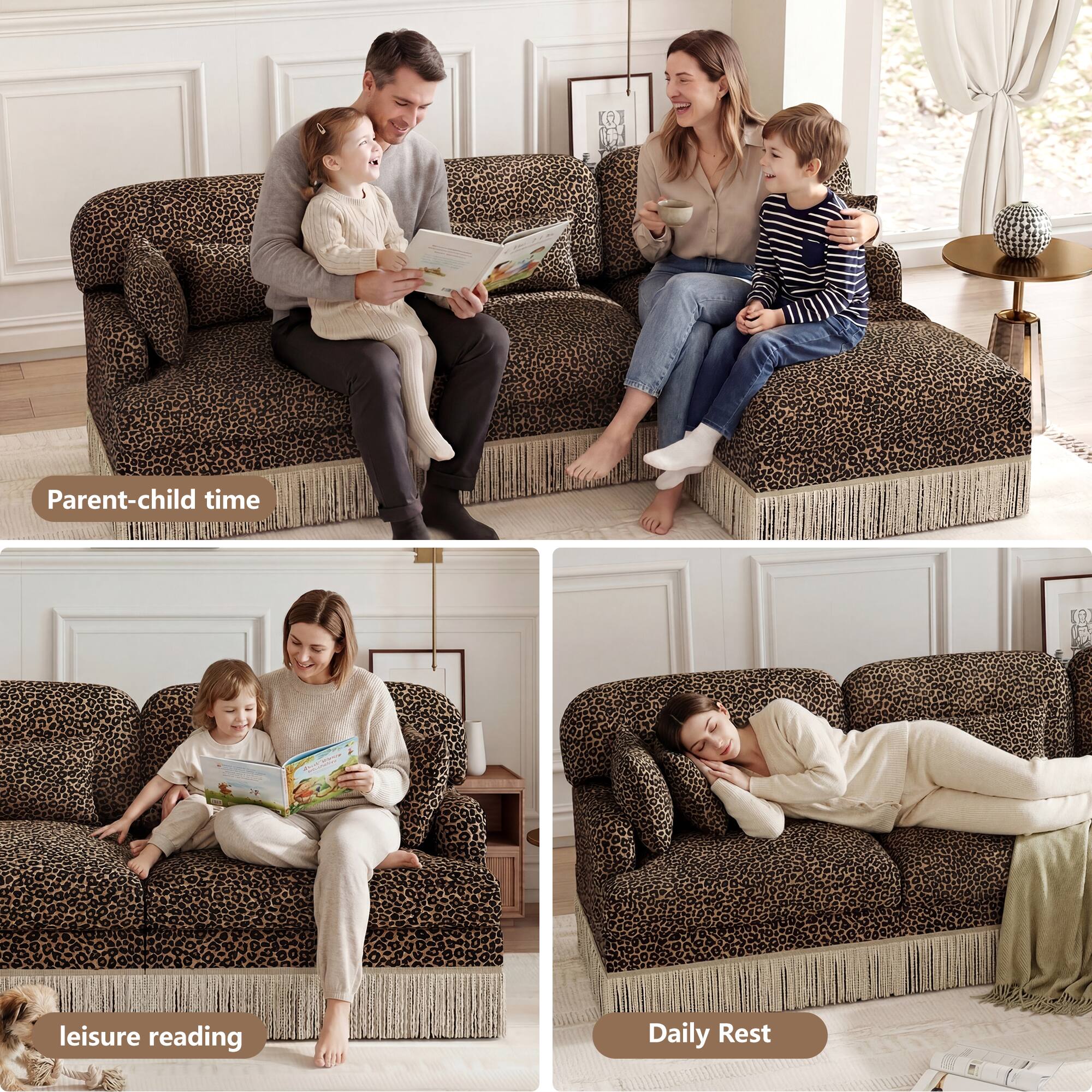 Parent-child time  
leisure reading  
Daily Rest