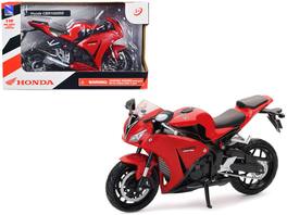 Honda CBR 1000RR Motorcycle 1/12 Diecast Model by New Ray - Red And Black