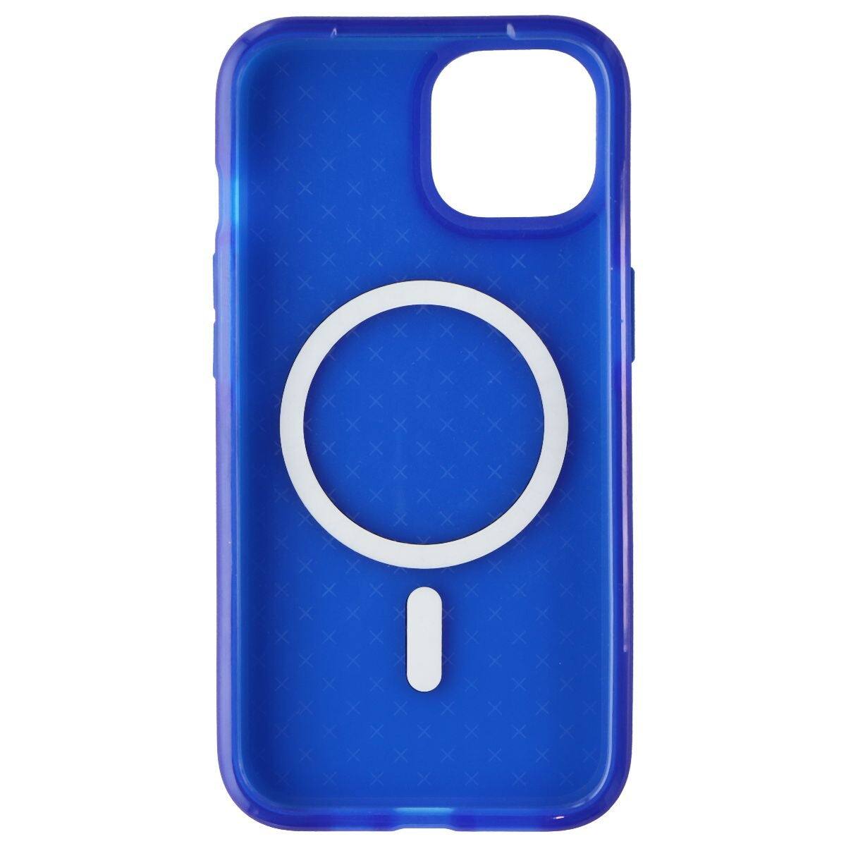 Alt View 2. Tech21 - Tech21 EvoCheck Series Gel Case for MagSafe for Apple iPhone 14 - Blue - Blue.