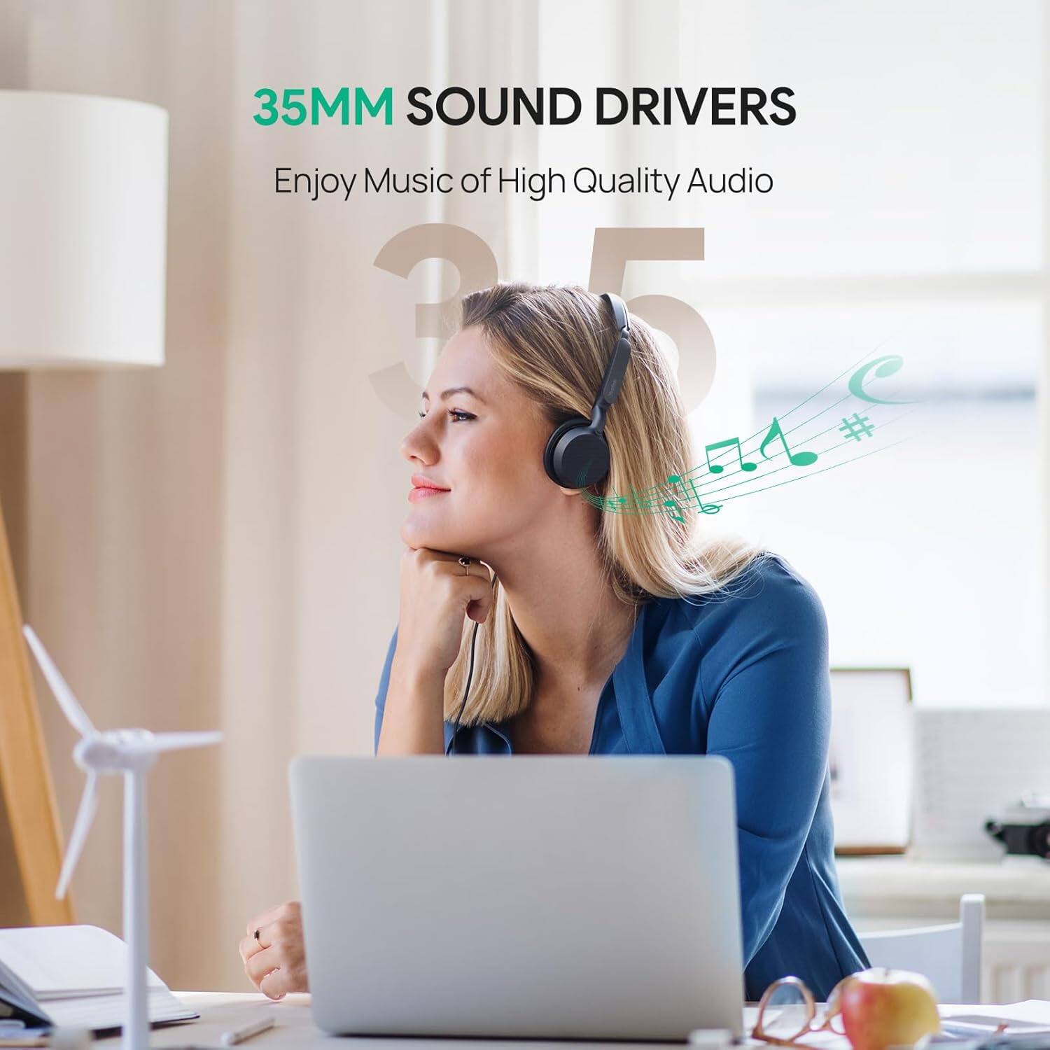 35MM SOUND DRIVERS  
Enjoy Music of High Quality Audio