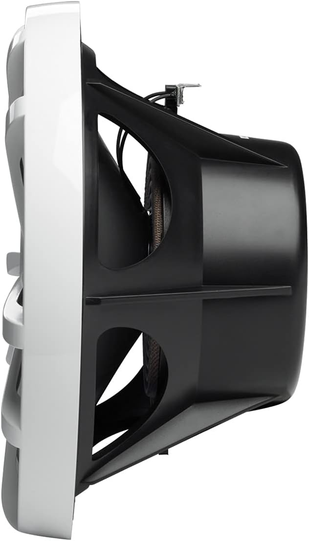 Back. JBL - JBL MARINE STAGE10 10" (250mm) marine audio multi-element subwoofer   200W – WHITE - Black.