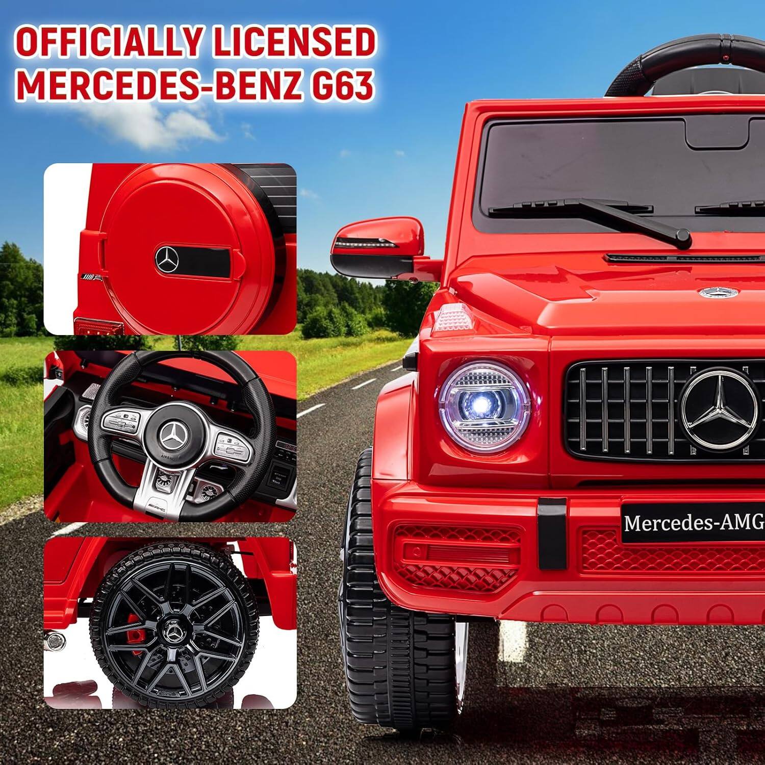 OFFICIALLY LICENSED MERCEDES-BENZ G63

Mercedes-AMG