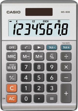Casio - Desktop Calculator - Silver
