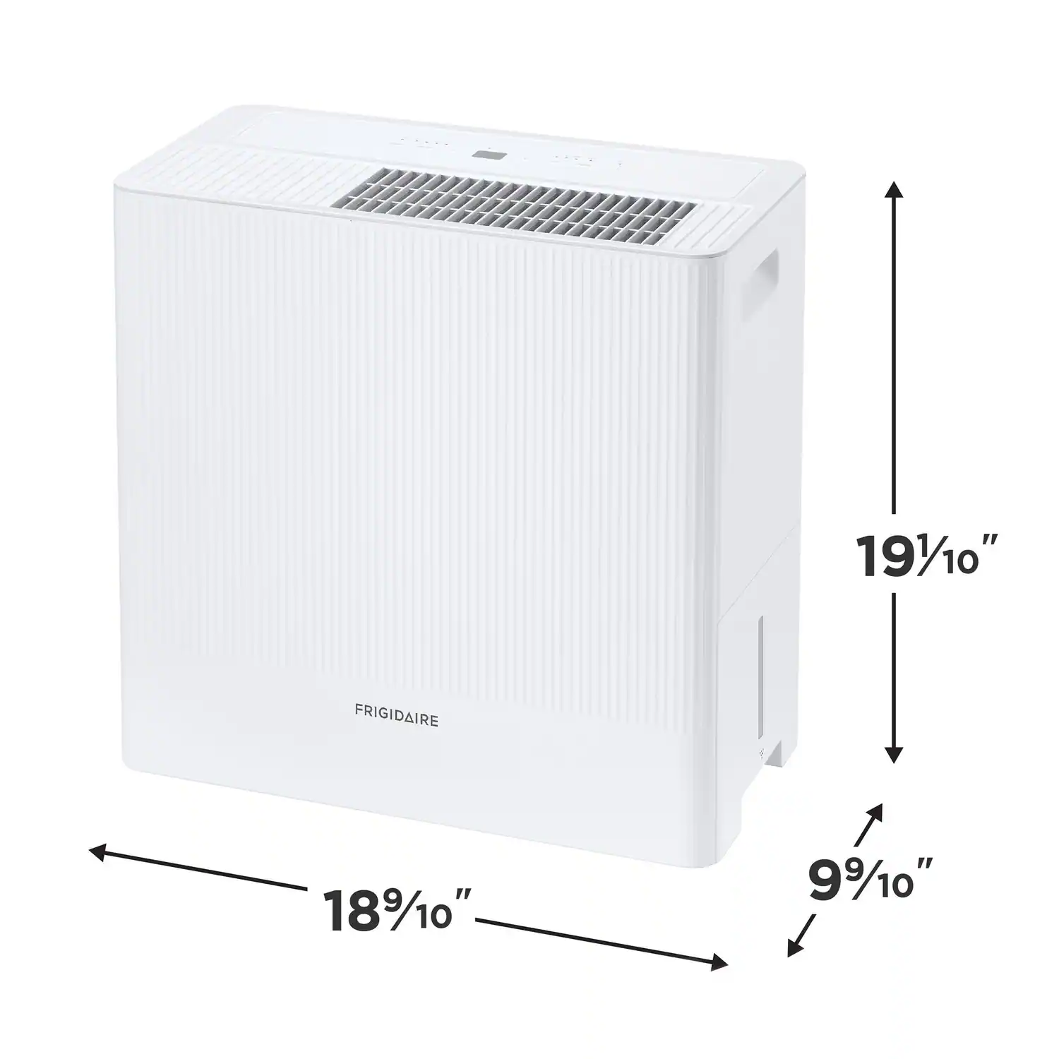 19 1/10" FRIGIDAIRE 18 9/10" 9 9/10"