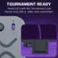TOURNAMENT READY: Avoid DQ's with the Tournament Lock Switch and USB-C cable lock mechanism.