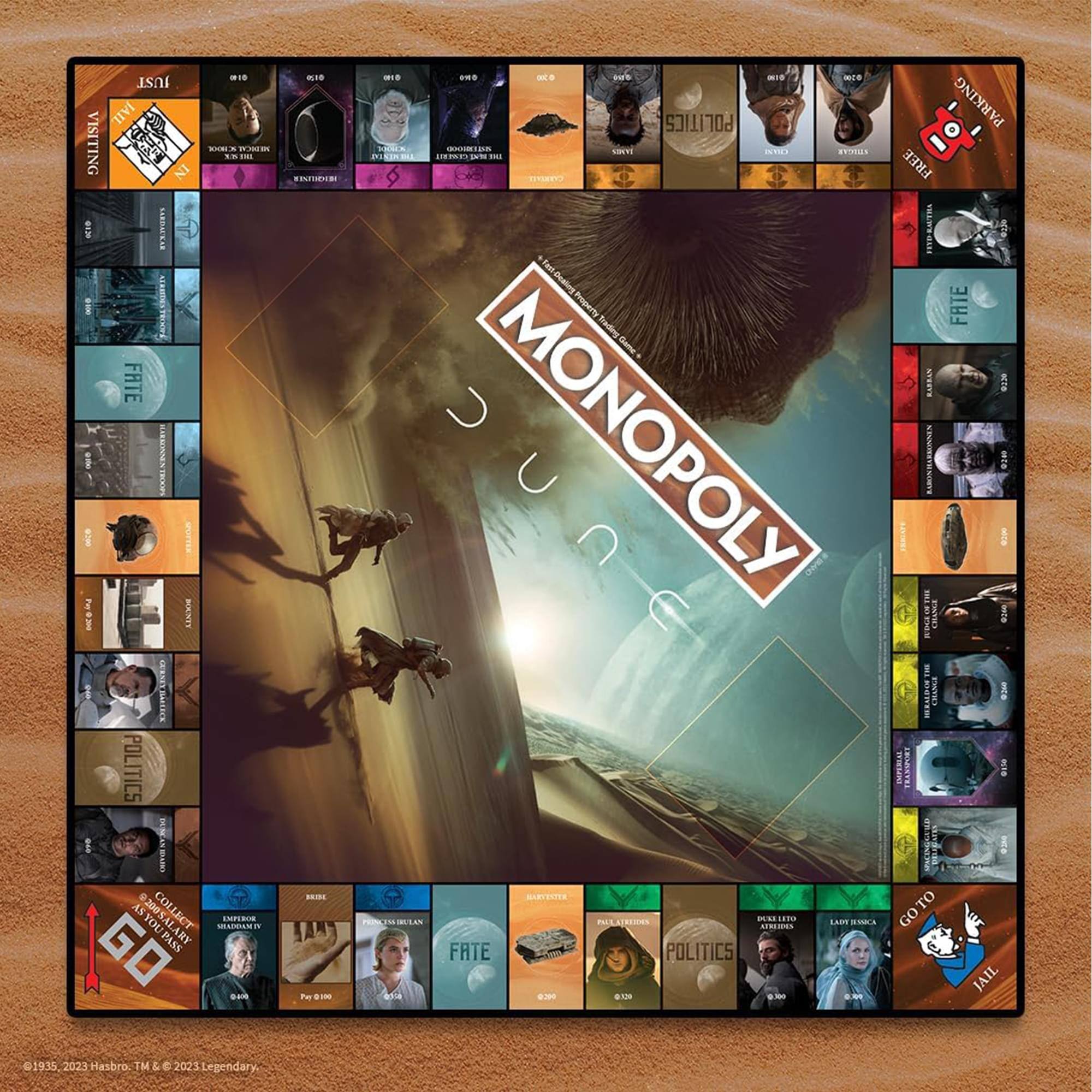 Just jail visiting in D. - S. 413 LPUSO i FATE Per 930 LUIOE 1 CRBMECK POLITICS I C GO OSALARY PASS -CmNR Som -.. TIE Pre .I -. .. -. n  C POLITICS  PARKING E -  - SOTS TS VTTS FREE  HIPAii : a +fact-Dodle Propesie FATE nthing_to_rscrbe AddaN a MONOPOLY n_o_ I BLOTON as LRANE SPRA ELSTS  VNS TO ITAN L ATREWIES -. STREMES .... i  GOTO GO FATE POLITICS JAII adia 00 1 - i0 1935 2028 Hazbro TM & e 2023 Legendary