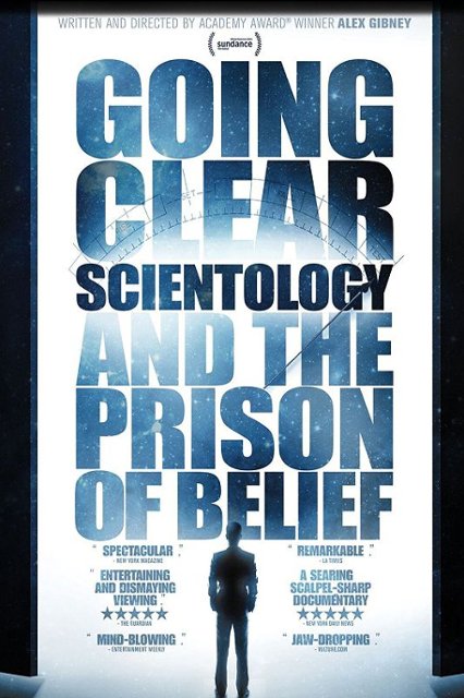 Front Standard. Going Clear: Scientology and the Prison of Belief [DVD] [2015].