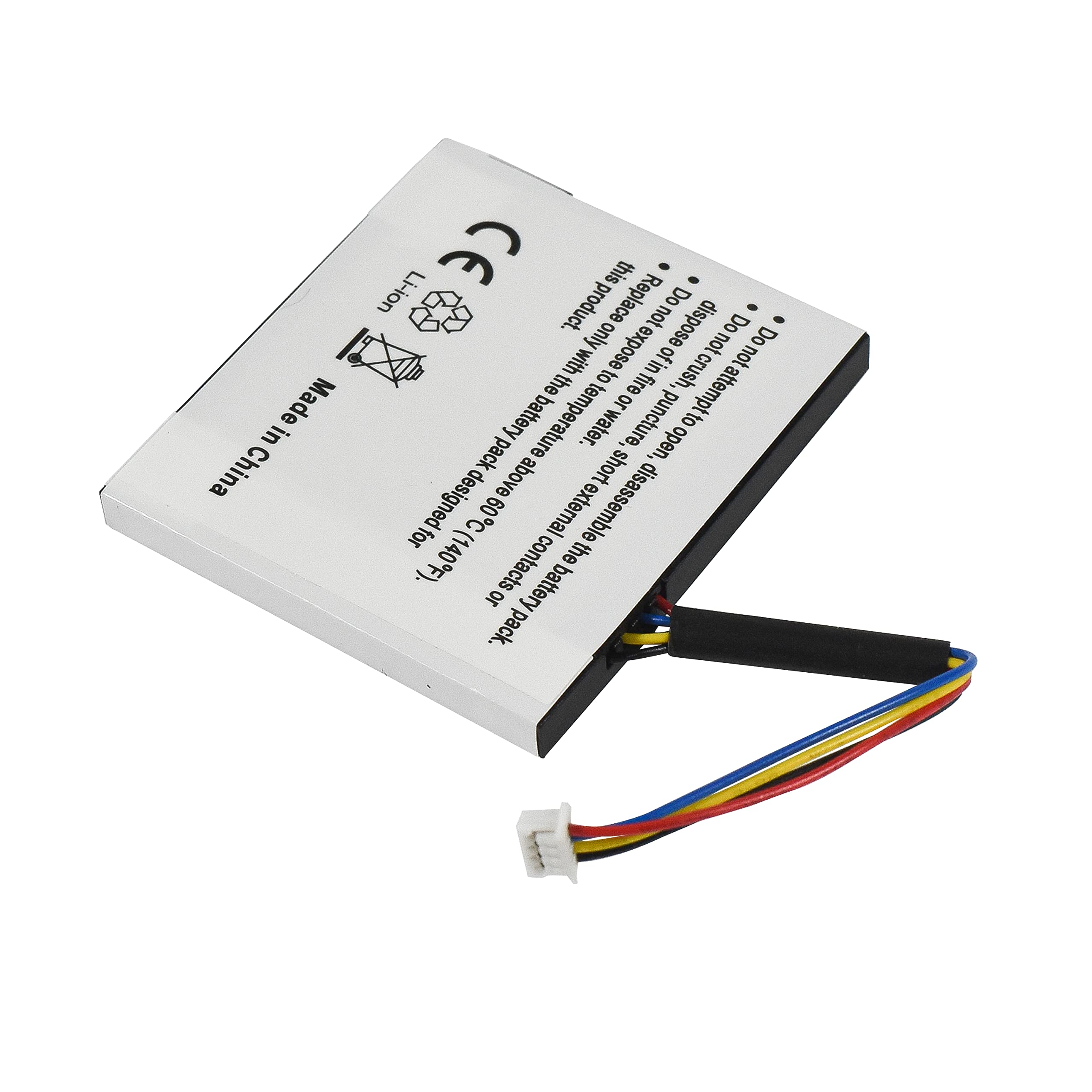 Made in China Li-ion CE this Replace Do product. only not dispose Do . Do expose not not with to ofin crush, the fire attempt or battery temperature water. puncture, open, to pack short designed above disassemble 09 external for C (140F). F). contacts the or battery pack.