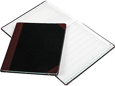 Boorum & Pease - 1602 1/2 Series Columnar Book, 12 Columns, 10.13" x 12.25", 75 Sheets/Book - Black