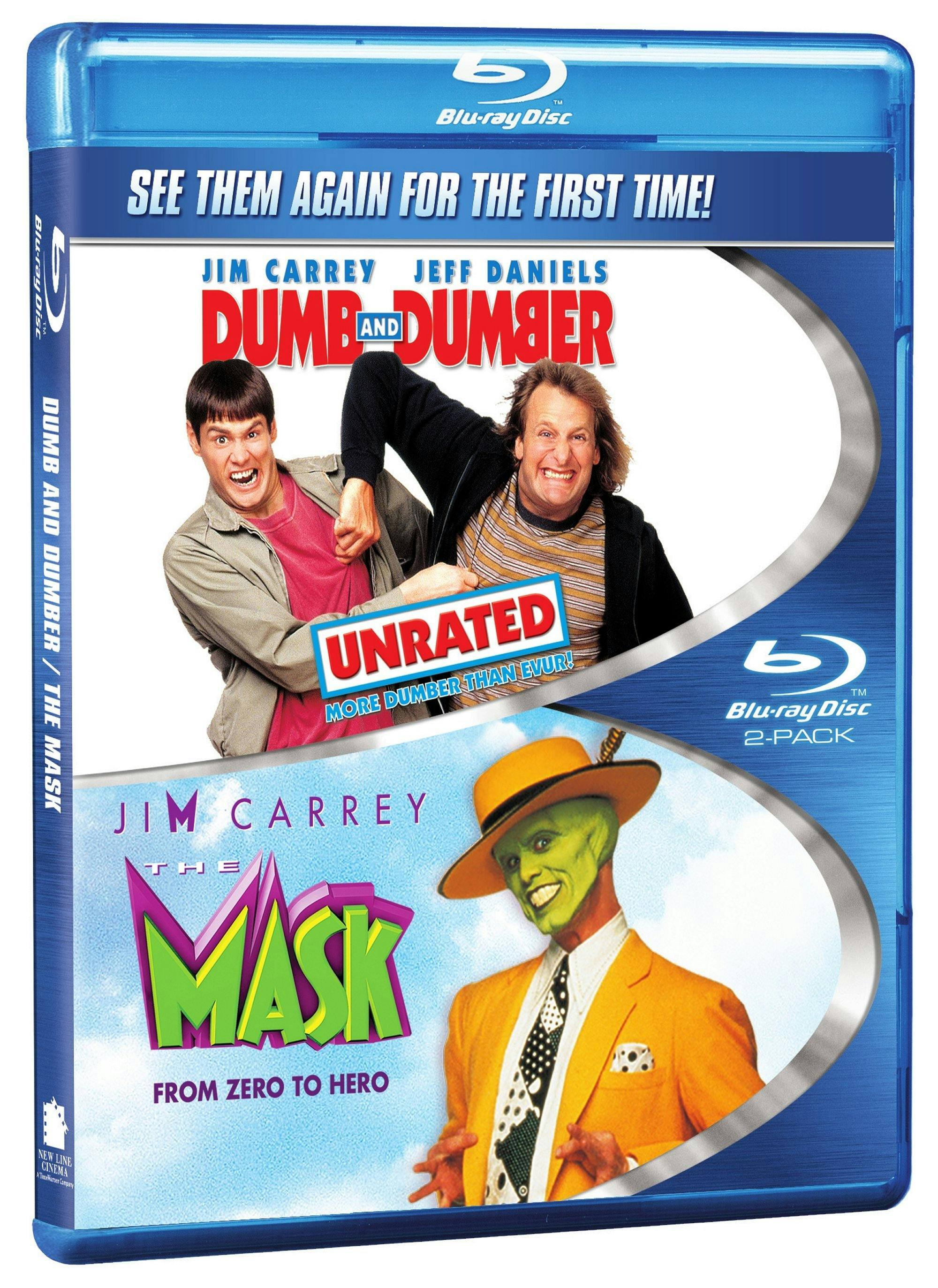Angle. The Mask /Dumb and Dumber (Blu-ray Double Feature) [Blu-ray].