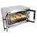 Alt View 3. MegaChef - MegaChef 26.4 Quart French Door Multi-Function Stainless Steel Electric Toaster Oven with Temperature Control and Timer - Silver.