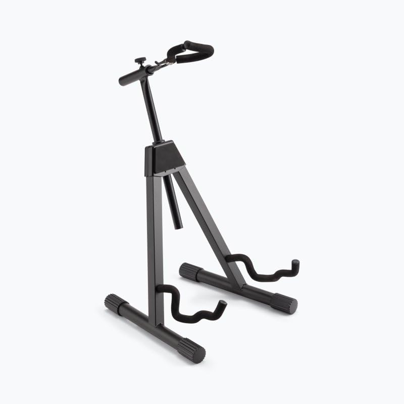 Alt View 6. On Stage Stands - On-Stage GS7465 Pro Flip-It A-Frame Guitar Stand, Black - Black.
