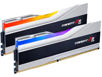 G.SKILL Trident Z5 RGB 64GB DDR5 6400MHz RAM (2x32GB) F5 G.SKILL Trident Z5 RGB 64GB DDR5 6400MHz RAM (2x32GB) F5