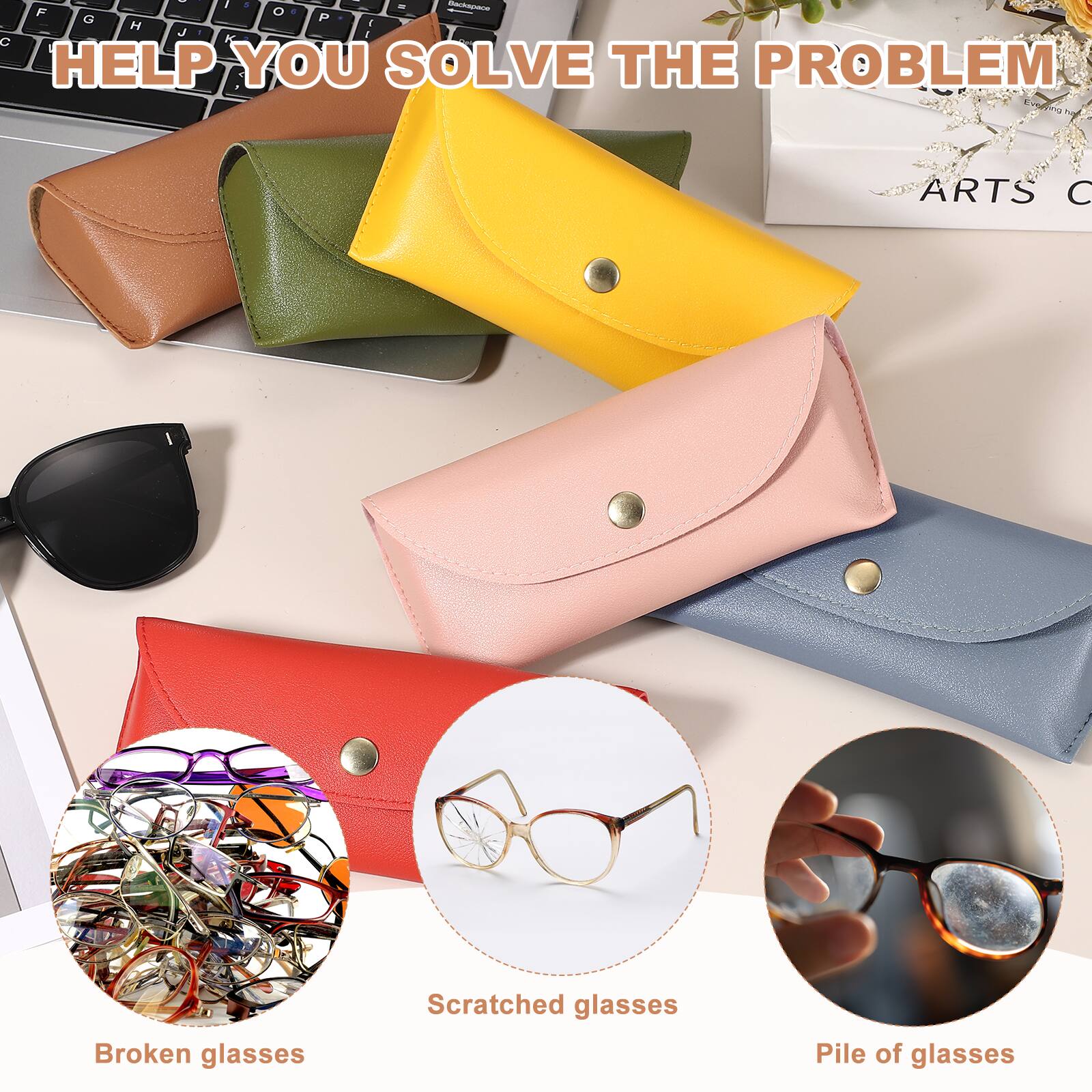 HELP YOU SOLVE THE PROBLEM

Broken glasses
Scratched glasses
Pile of glasses