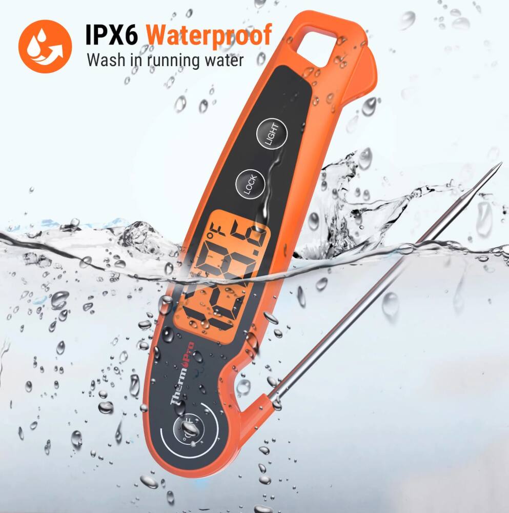 IPX6 Waterproof  
Wash in running water  

LIGHT  
LOCK  

Therm 6Pro