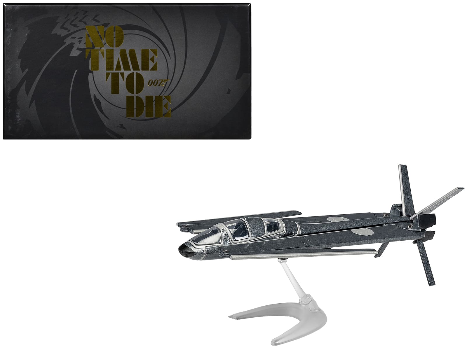 "Q Glider Gray Metallic James Bond 007 ""No Time To Die"" (2021) Movie Diecast Model by Corgi" price history on PriceWatchPro