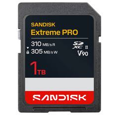 SANDISK Extreme PRO
310 MB/s R
305 MB/s W
1TB
S XC II V90
SANDISK