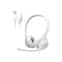 Logitech - H390 Wired USB-A On-Ear Stereo Headphones with Noise Canceling Microphone - Off-White
