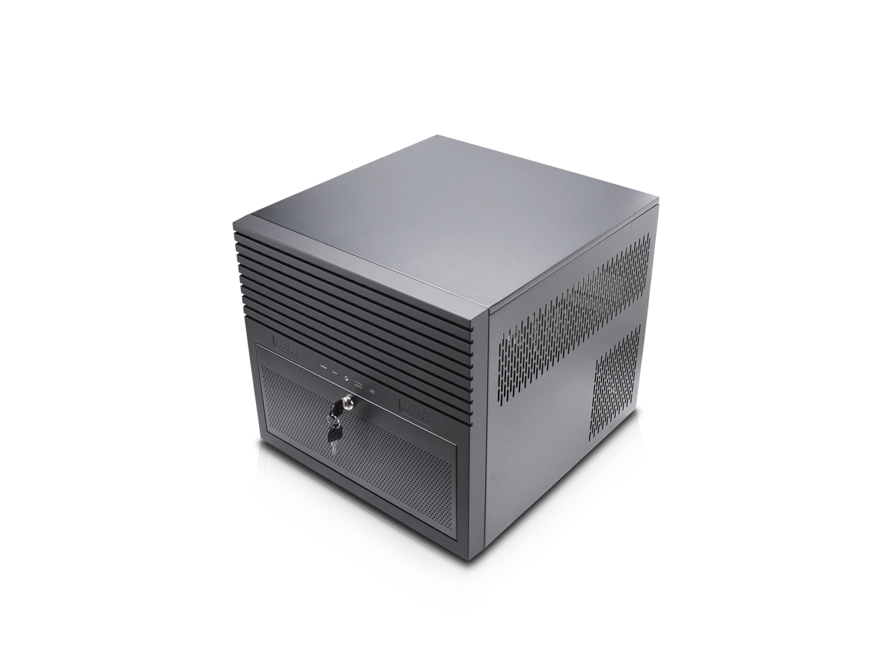 Alt View 5. Rosewill - Rosewill HEARTH NAS PRO 12x3.5"/6x2.5" E-ATX Server Chassis, 5x120mm Fans, 240mm AIO, USB-C - Black.