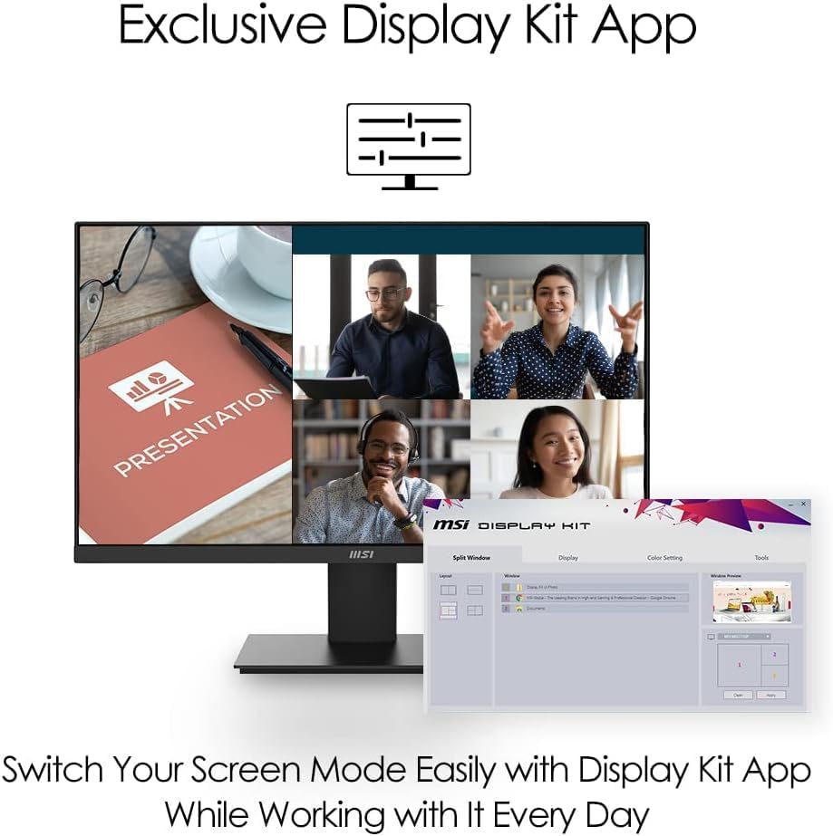 Exclusive Display Kit App

PRESENTATION

Switch Your Screen Mode Easily with Display Kit App While Working with It Every Day