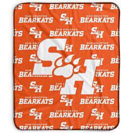 Pegasus - Sam Houston State Bearkats 50" x 60" Repeat Wordmark Fleece Blanket - Multicolor