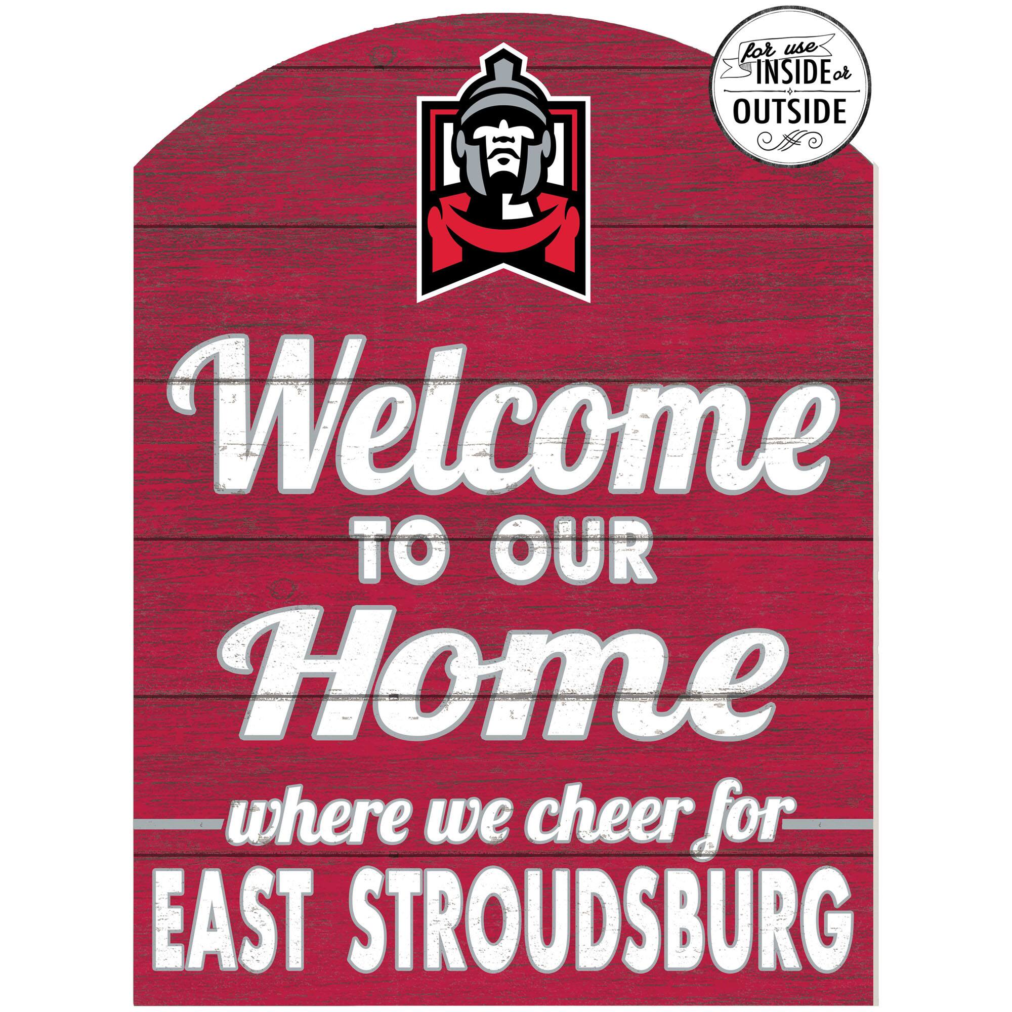 East Stroudsburg Warriors 16'' x 22'' Indoor/Outdoor Marquee Sign