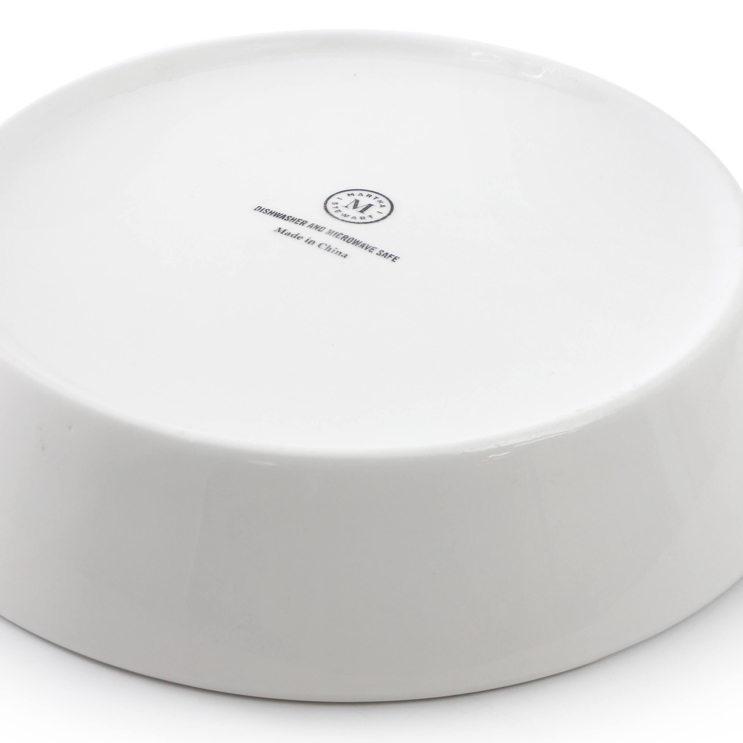 The text on the image reads: "Irt M Rantae - Dishwasher Safe Made in Microwave China."