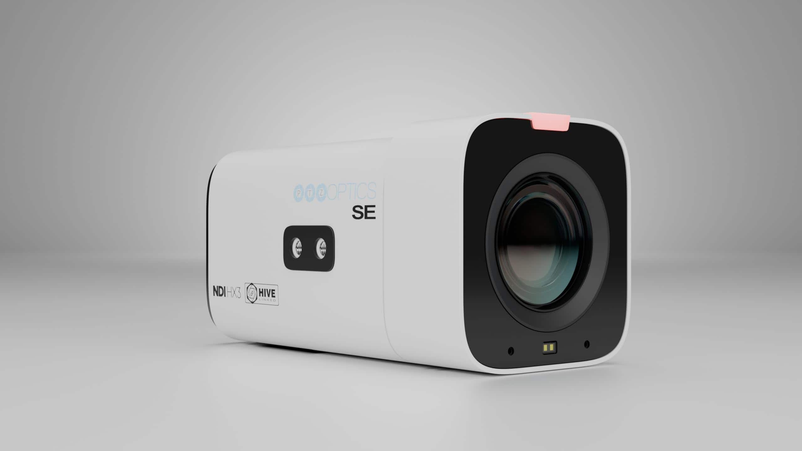 PTZOptics - Studio SE Professional Camera, 1080p, NDI HX3, 12X/20X Zoom, HDMI, SDI, USB, IP Output (20X - White