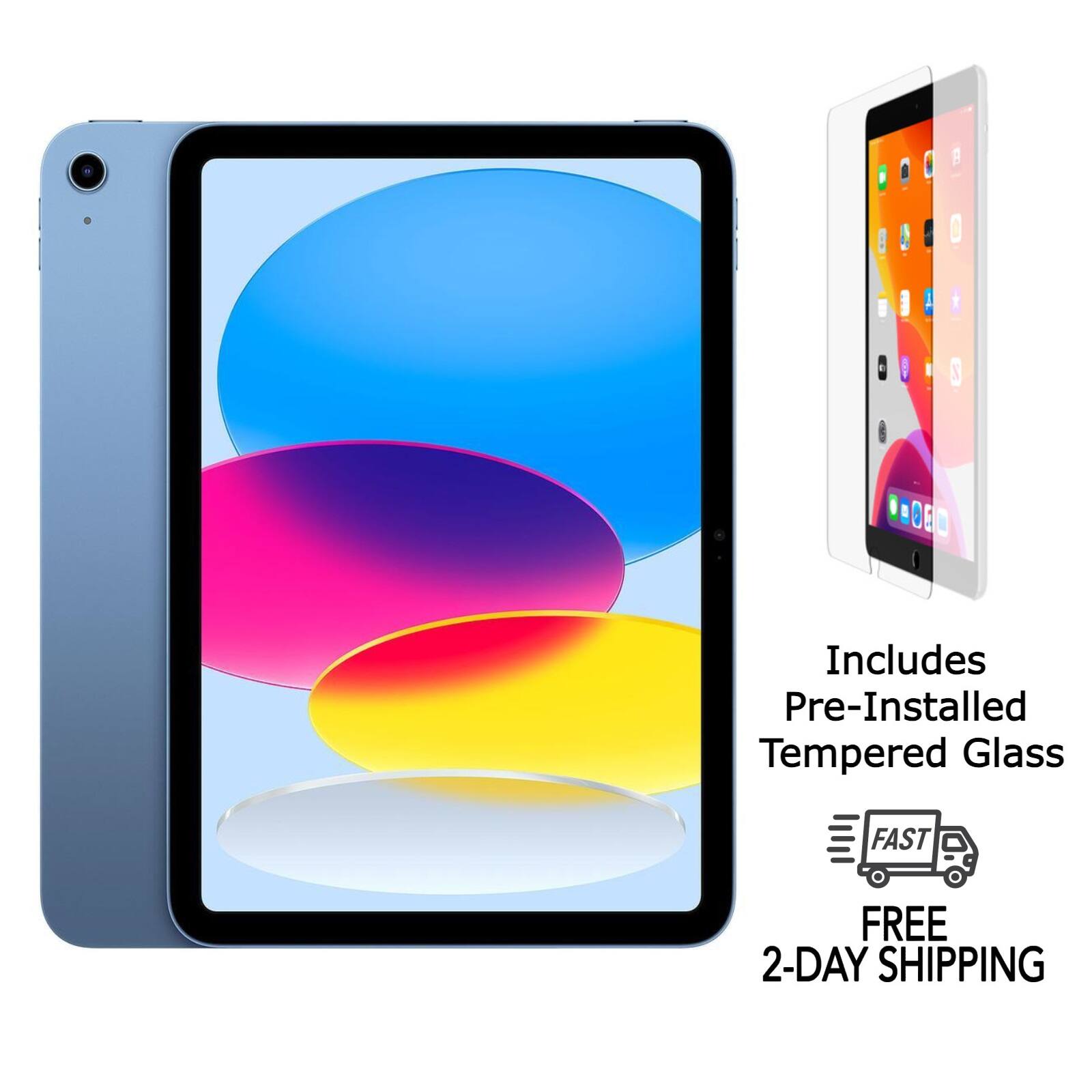 Includes Pre-Installed Tempered Glass  
FAST FREE 2-DAY SHIPPING