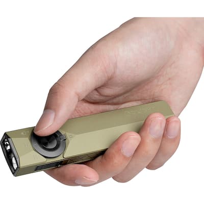 OLIGHT ArkPro Ultra EDC Flat Rechargeable Flashlight ( CW) Olive OLIGHT ArkPro Ultra EDC Flat Rechargeable Flashlight ( CW) Olive