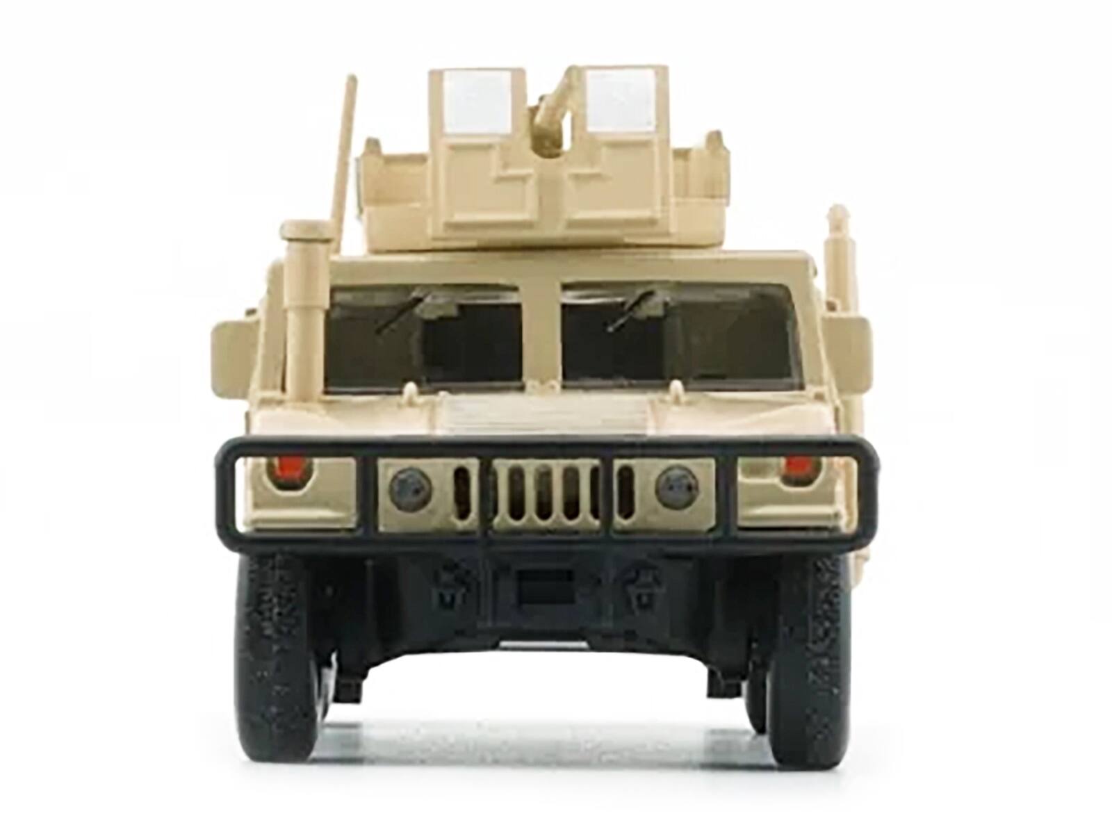 Alt View 1. BM Creations - HUMVEE 4-CT Military Vehicle Desert Tan with Alternative Tops 1/64 Diecast Model Car by BM Creations - Tan.