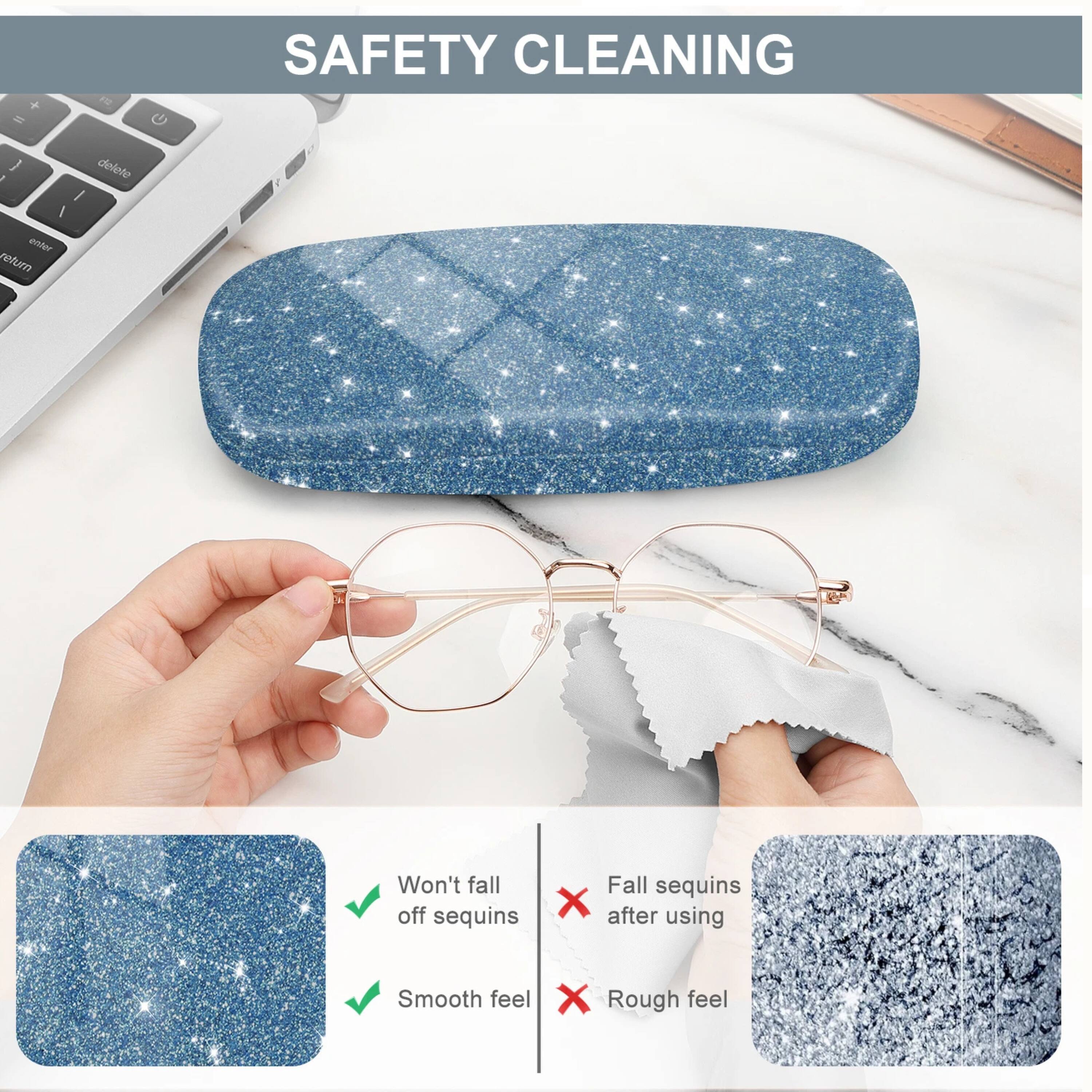 SAFETY CLEANING

+ Won't fall off sequins
+ Smooth feel

- Fall sequins after using
- Rough feel