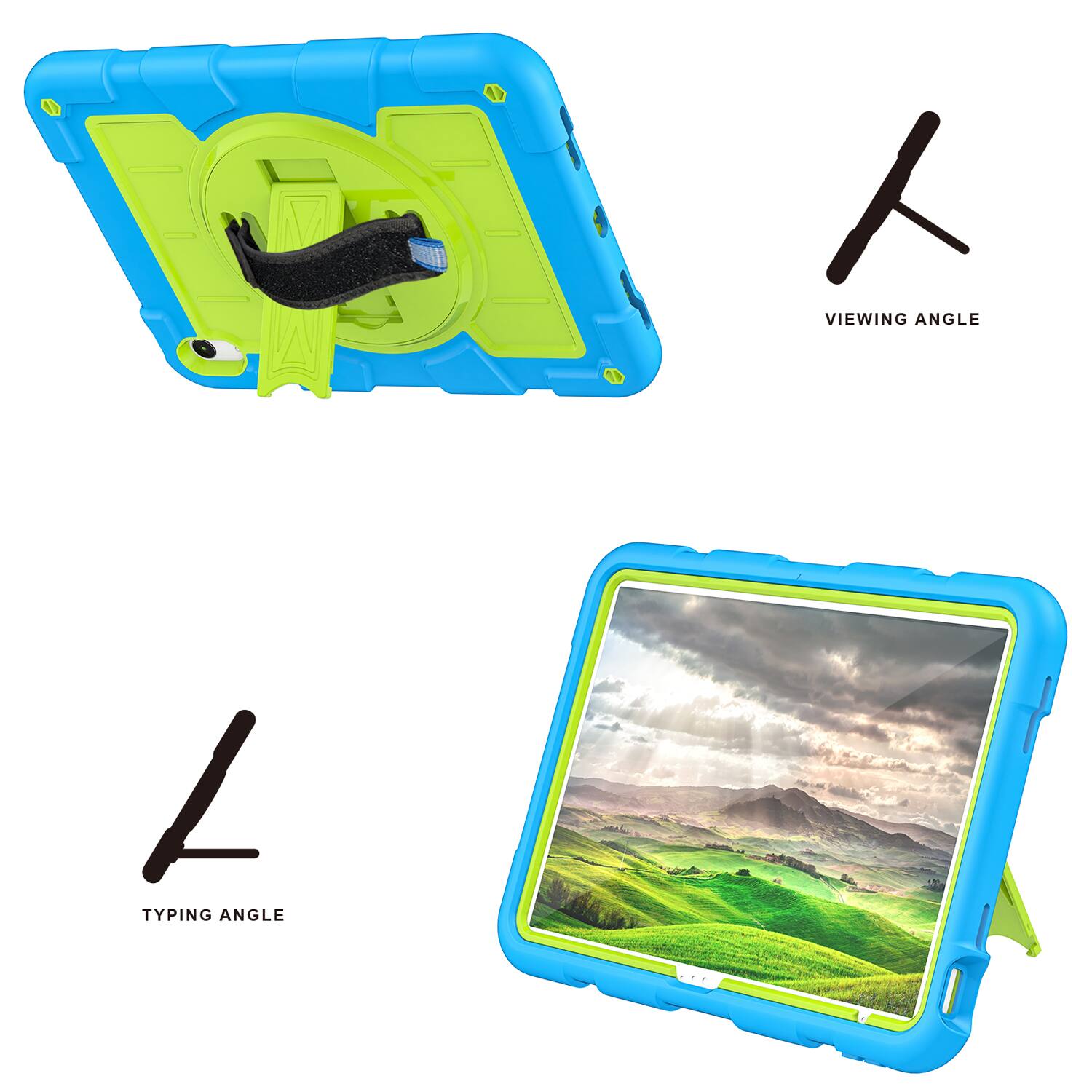 VIEWING ANGLE

TYPING ANGLE