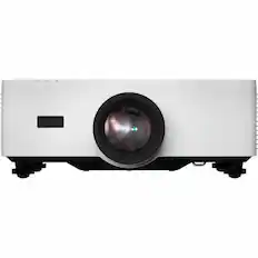 Front. Sharp - Sharp NEC Display XP-P721Q-W DLP Projector - 16:9 - Floor Mountable, Ceiling Mountable - 3840 x 2160 - Front, Rear, Rear - White.