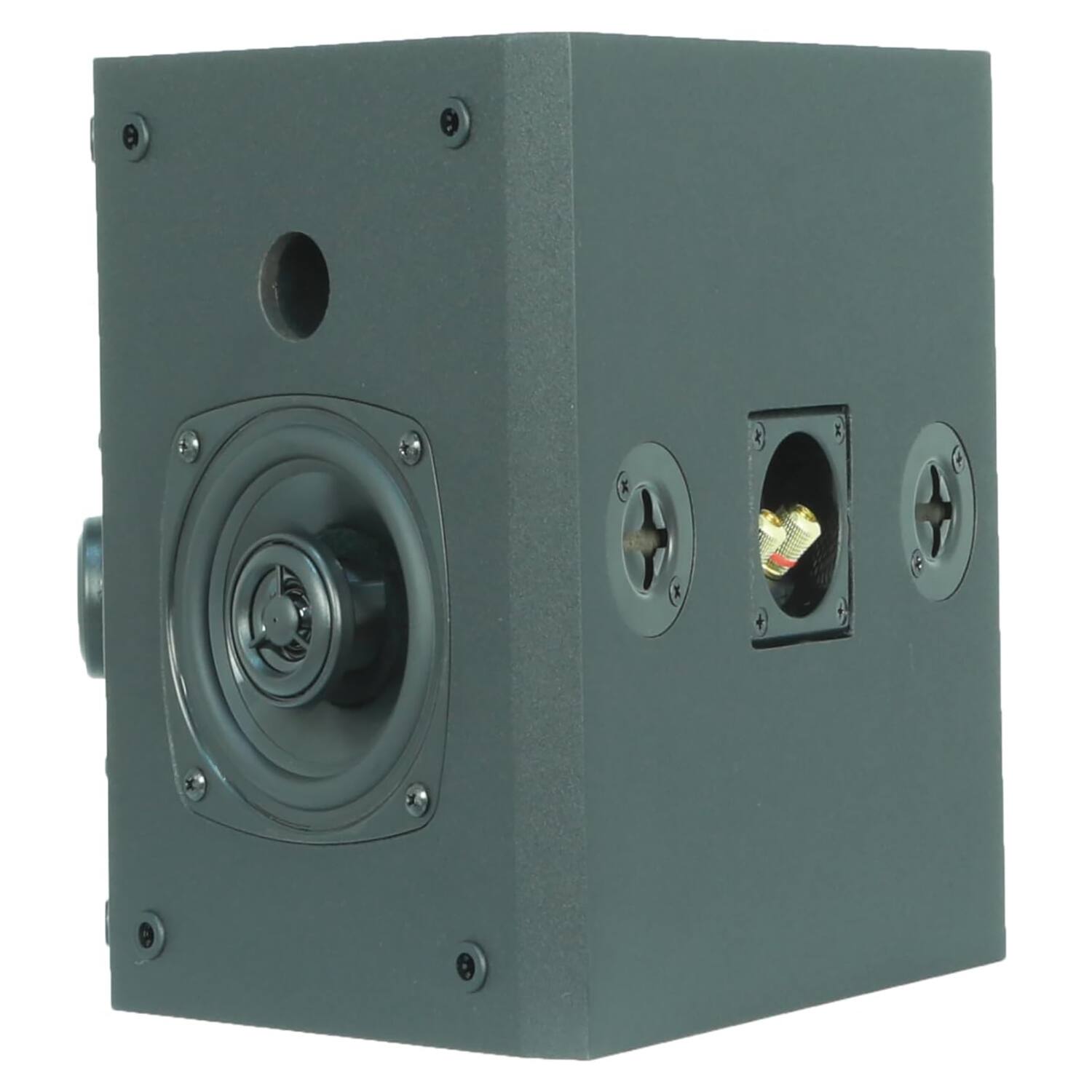 Alt View 1. BIC America - RtR Elite S3070 4.5" 100W Dual-Angle On-Wall Surround Speakers, Dolby Atmos, Horizontal & Vertical Mounting, 8 Ohm - Matte Black.