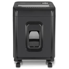 Aurora - AU830MA High-Security 8-Sheet Micro-Cut Paper and Credit Card Shredder/ 20 Minutes/Security Level P-5 - Black