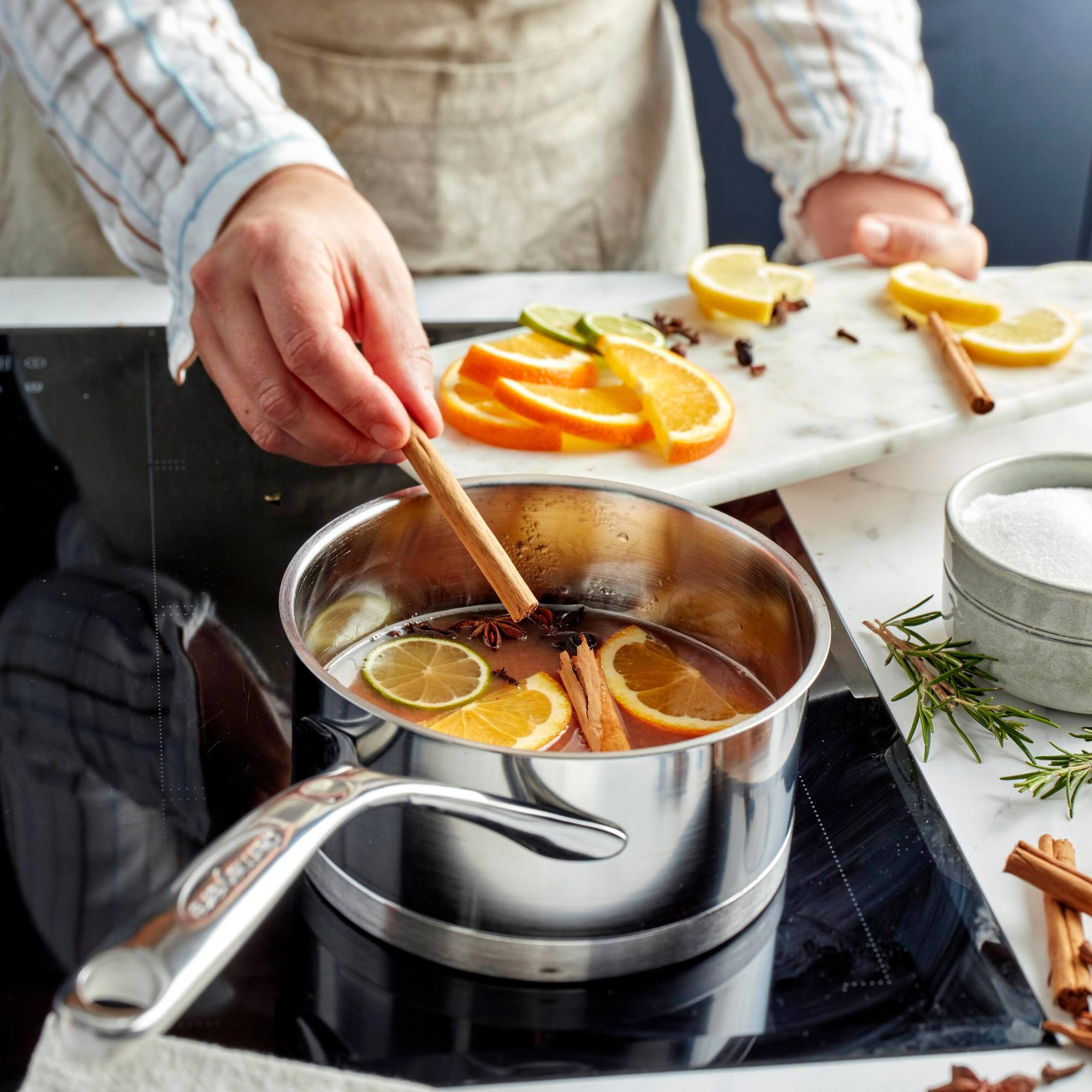 Alt View 2. Demeyere - Demeyere Atlantis Proline 7 1.6-qt Stainless Steel Saucepan - Stainless Steel.